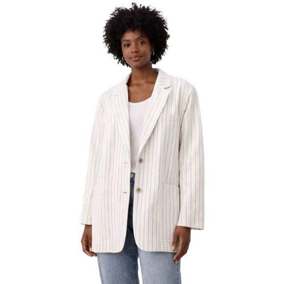 H&M Jackets & Blazers - H&M Women's Oversized Textured Single-Breasted Blazer - US S* - NWT